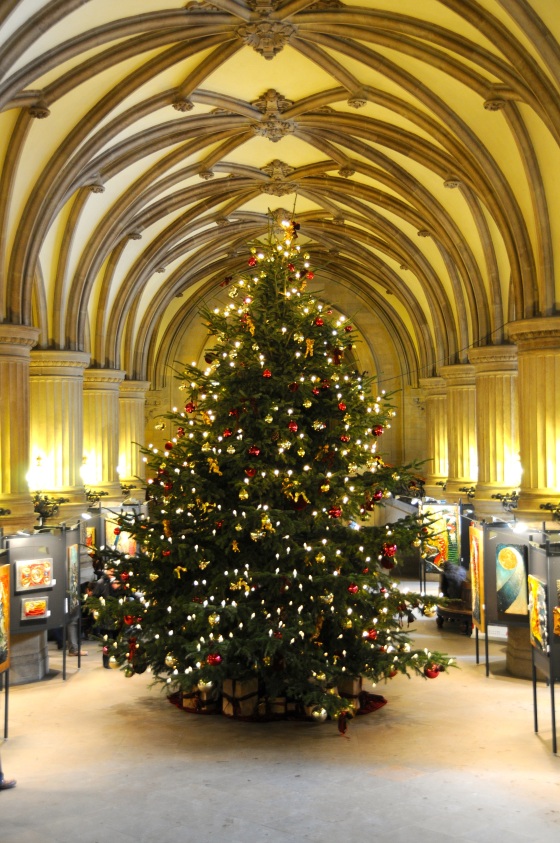 Weihnachtsbaum im Hamburger Rathaus, 2012